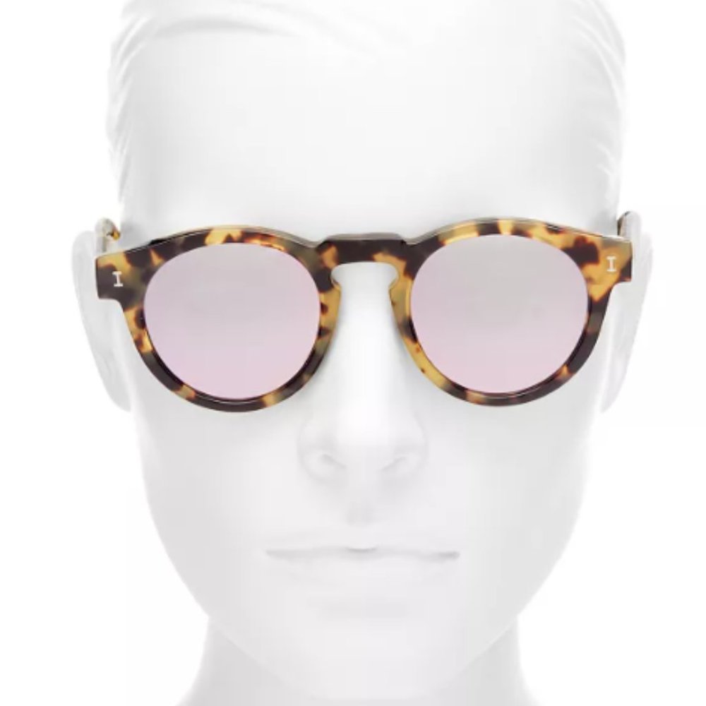 Illesteva Women's Leonard Round Sunglasses